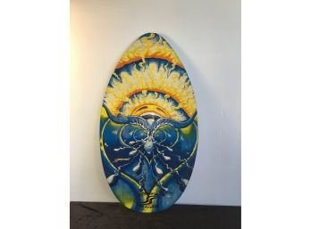 Shark Skimz Blue Yellow Green Board