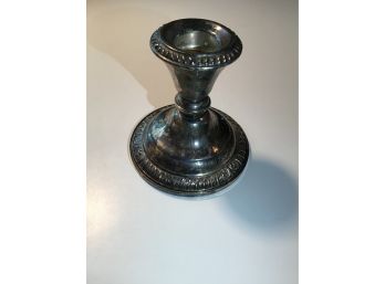 Sterling Silver Weighted Candle Stick