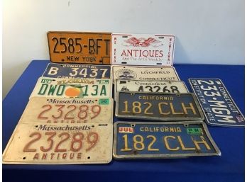 License Plate Lot