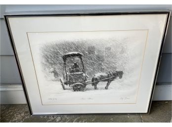 Tully Filmus Artist Proof ~ Snow Storm ~