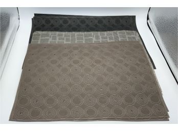 Placemats ~ Brown, Gray & Black ~