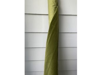 Large Bolt Green Velvet Fabric