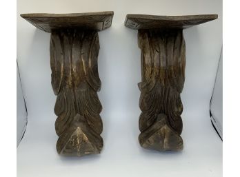 Pair Antique Corbels