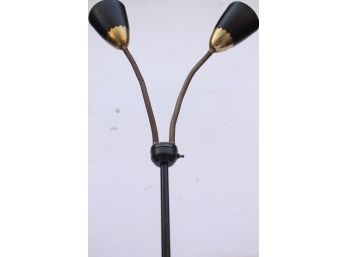 Great MID CENTURY MODERN Flexible Gooseneck Lamp Similar To Giuseppe Ostuni For O-Luce