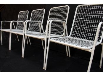 Set Of 4 Outdoor RIO CHAIRS By EMU