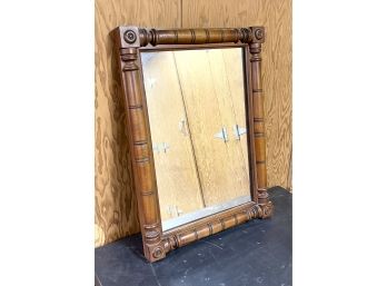 Vintage Wood Frame Mirror