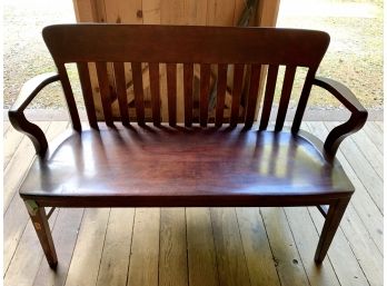 Stunning Vintage Wooden Bench