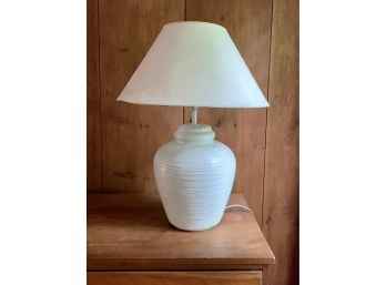 Glazed Ceramic Table Lamp