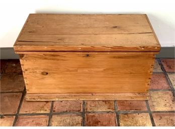 Vintage Oak Storage Chest