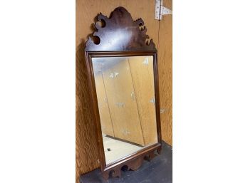 Vintage Kindel Mahogany Chippendale Style Wall Mirror