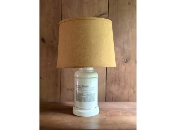 Glazed Porcelain Table Lamp