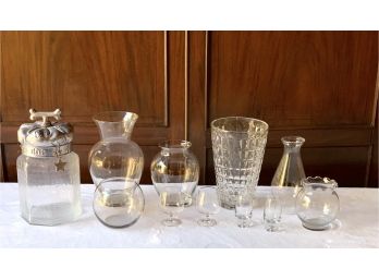 Lot Of Assorted Glass Items