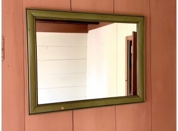 Vintage Wooden Framed Mirror