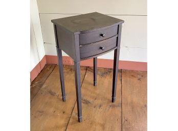 Antique Side Table With Two Drawers