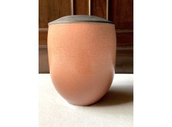 Glazed Ceramic Vase Signed Galloway