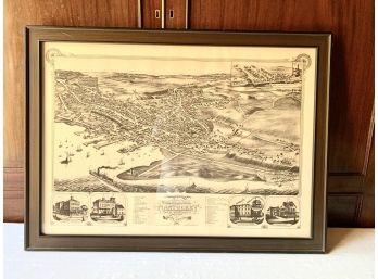 Numbered 66 Of 500 Historic Urban Plans Of Nantucket Print