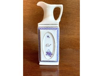 Vintage German Porcelain Oil Pitcher