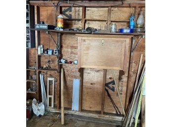 Garage Shelf /wall Lot- MUST TAKE ALL