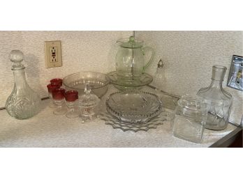 Clear Glass Lot