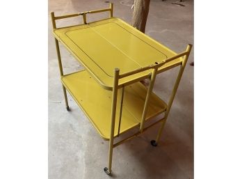 Collapsible Metal Rolling Cart