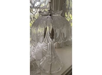 Cut Glass Lamp