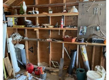 Garage Wall/Shelf Lot- MUST TAKE ALL