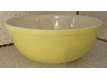 Yellow Pyrex Mixing Bowl