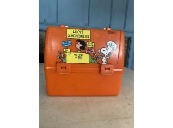 1965 Peanut Snoopy Lunch Box