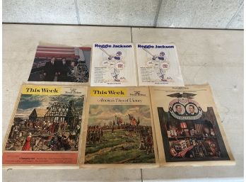 Vintage NY Newspapers And Ephemera