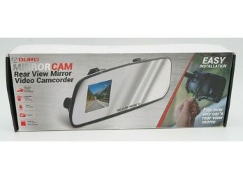DURO Wide Angle Lens Car DVR Mirror Dash Cam Audio Video Recorder Camera