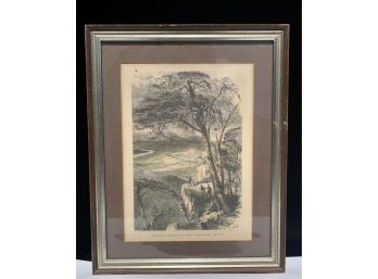 Framed Print Of 'Lookout Mountain-View From The 'Point'