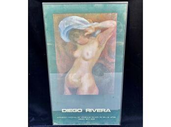 Framed Poster By Diego Rivera, Mexico 1977-1978