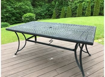Outdoor Aluminum Table