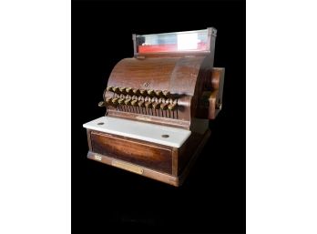 National Bank Antique Cash Register