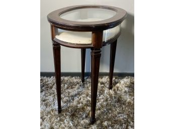 Signed, Brandt, Oval Display Table