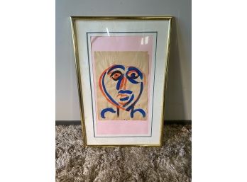 Painting Over Sketch, Titled 'the Live Of Men' And Signed, Palma '62