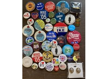 Matches, Keychains And Pins