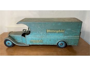 Vintage Tin Bloomingdales Delivery Truck