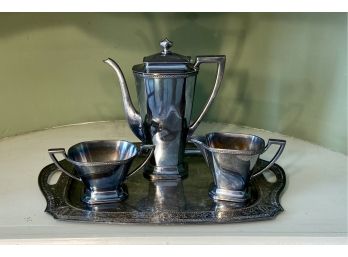 Vintage Silver Plate Tea Service