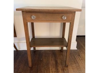 Two Tier Single Drawer Table