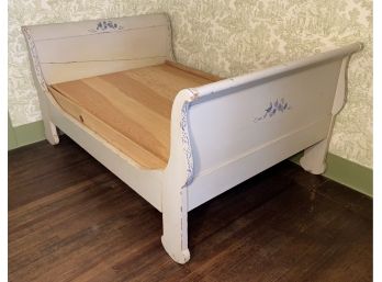 Double Sleigh Bed With Hidden Storage