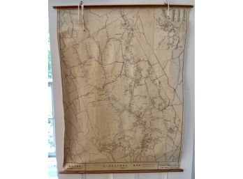 1950 Wilton, CT Street Directory Map Of Residents