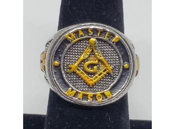 Nice Master Mason Novelty Ring