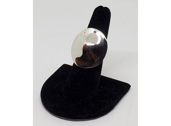 Gorgeous High Polished Sterling Silver Ring