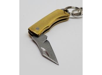 Worlds Smallest Knife Keychain