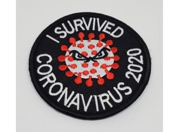 'I Survived Coronavirus 2020' Velcro Patch