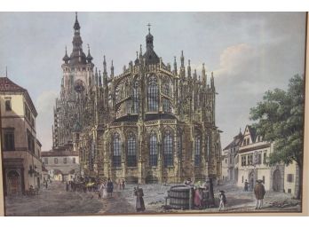 Prague Castle Print - Vintage