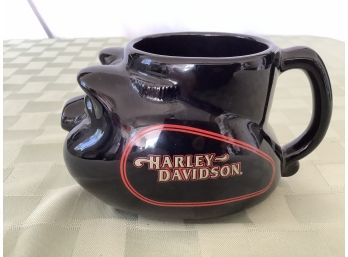 Harley Davidson Hog Coffee Mug In Black