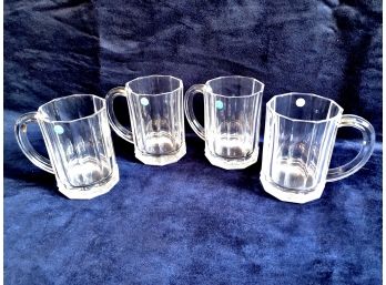 Set Of Four Tiffany & Co. Beer Mugs