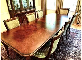 Bassett Furniture Dining Table And Chairs Louis Philippe Collection